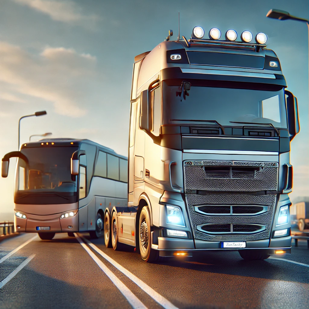 Camion et autocar